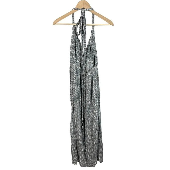 Lulu’s Casablanca Queen Black and White Print Maxi Dress Size Small Rayon Womens - Picture 4 of 11